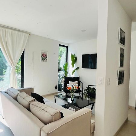 Habitacion Doble En Departamento Compartido メキシコシティ エクステリア 写真