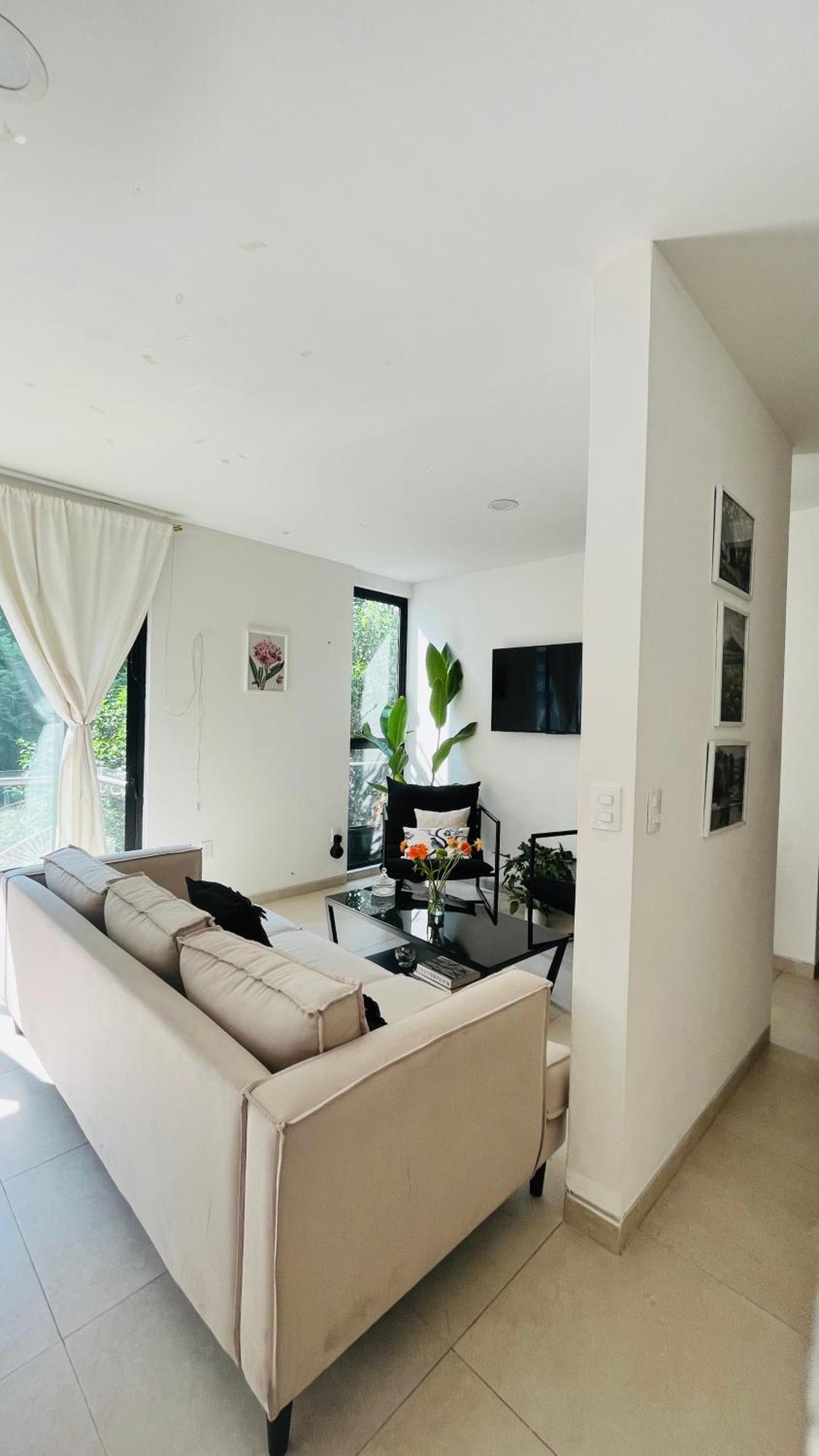 Habitacion Doble En Departamento Compartido メキシコシティ エクステリア 写真